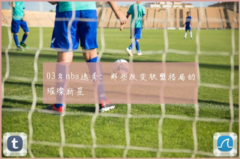 03年nba选秀：那些改变联盟格局的璀璨新星
